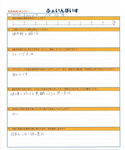 ゴルフを楽しむためにも体幹強化！本人が気づかない弱点が明らかになる
