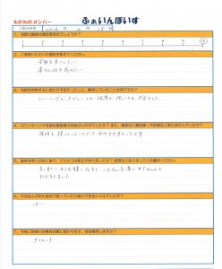 ご自身の身体を客観視できる方は、エクササイズも丁寧です